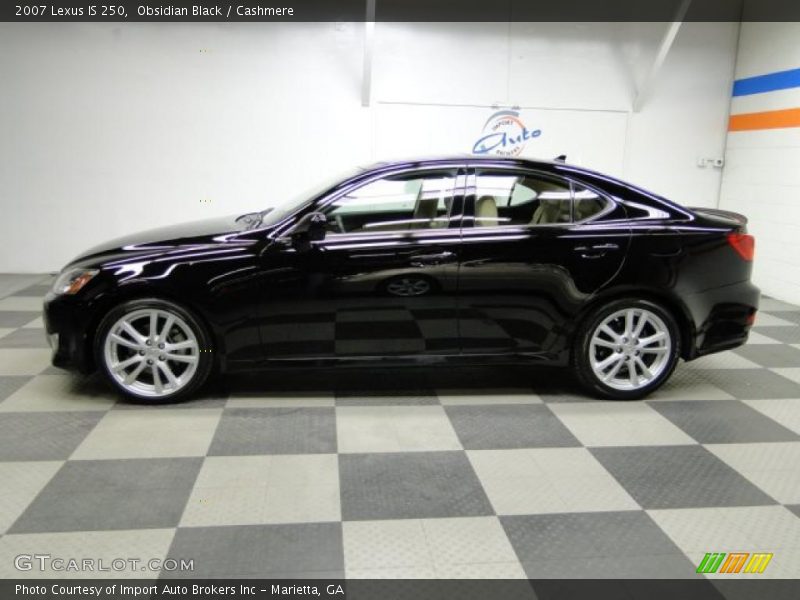 Obsidian Black / Cashmere 2007 Lexus IS 250