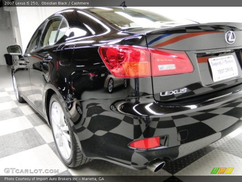 Obsidian Black / Cashmere 2007 Lexus IS 250