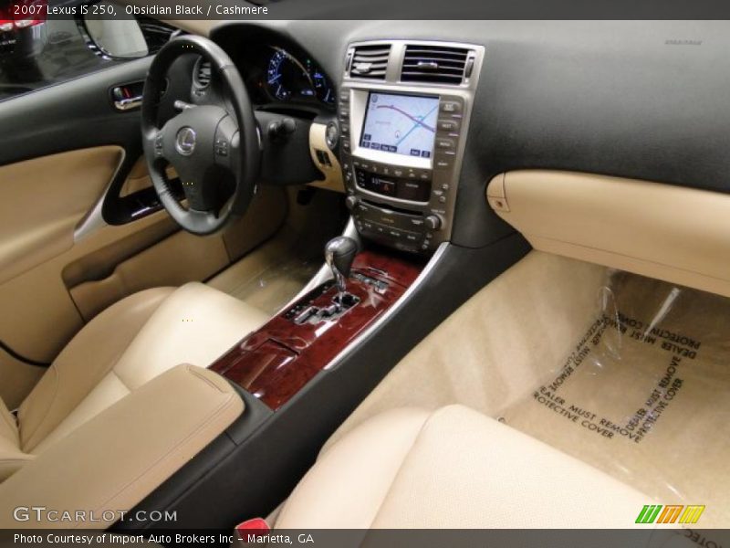 Obsidian Black / Cashmere 2007 Lexus IS 250