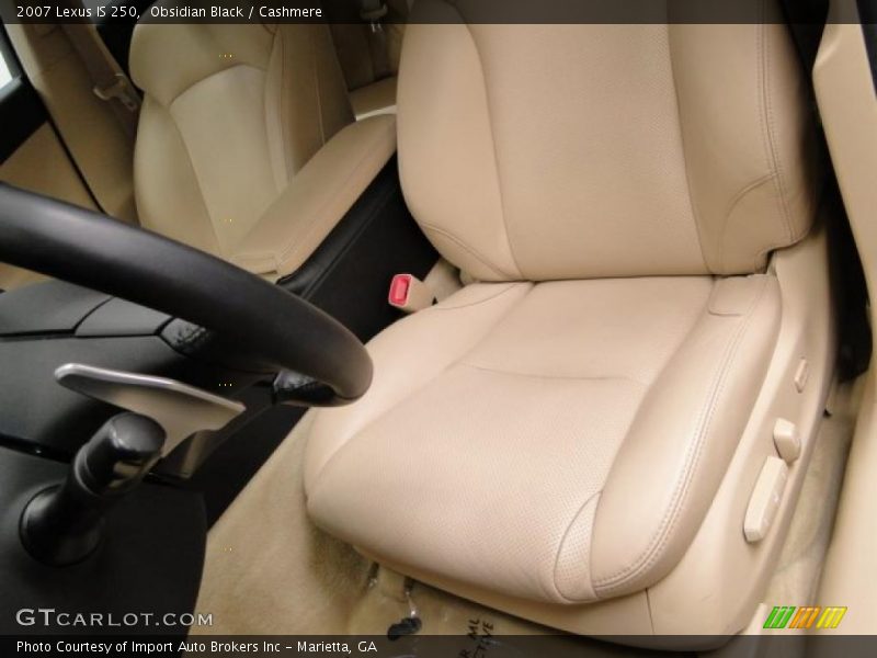 Obsidian Black / Cashmere 2007 Lexus IS 250