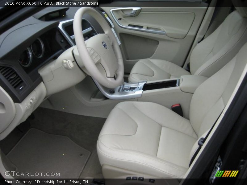 Sandstone Interior - 2010 XC60 T6 AWD 