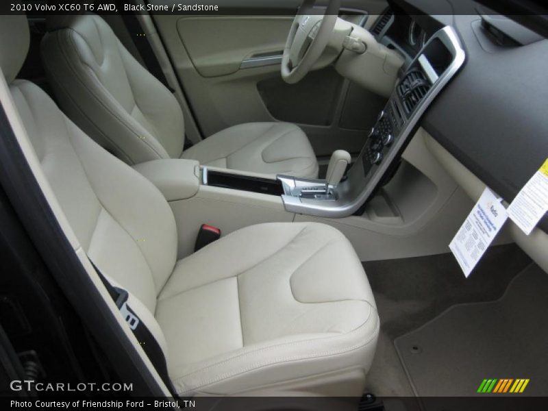  2010 XC60 T6 AWD Sandstone Interior