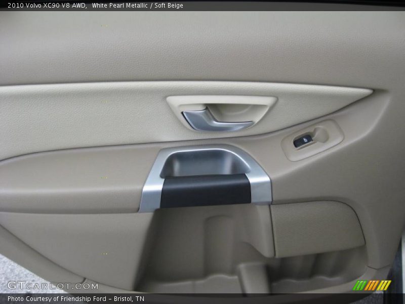 White Pearl Metallic / Soft Beige 2010 Volvo XC90 V8 AWD