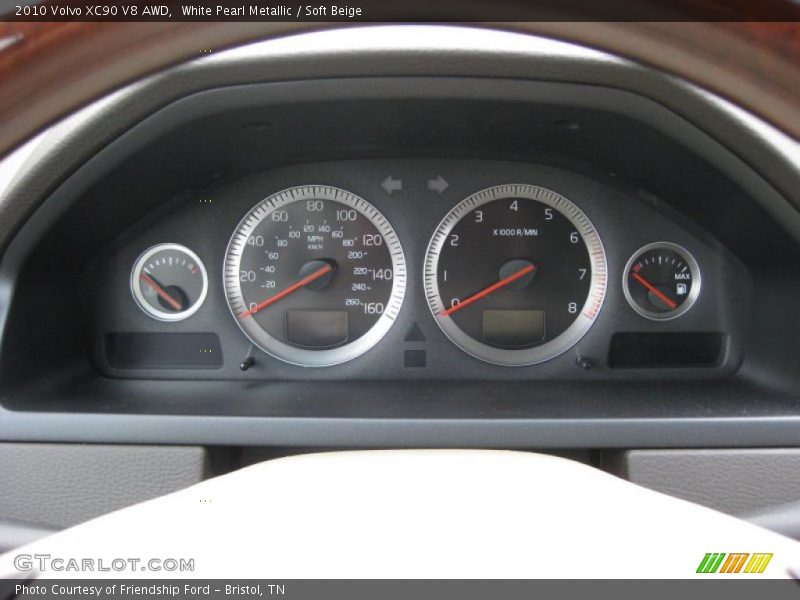  2010 XC90 V8 AWD V8 AWD Gauges