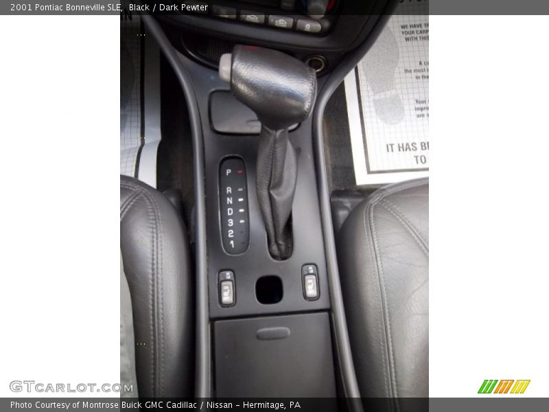 Black / Dark Pewter 2001 Pontiac Bonneville SLE