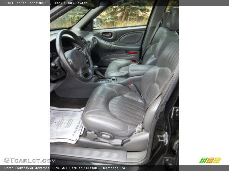 Black / Dark Pewter 2001 Pontiac Bonneville SLE