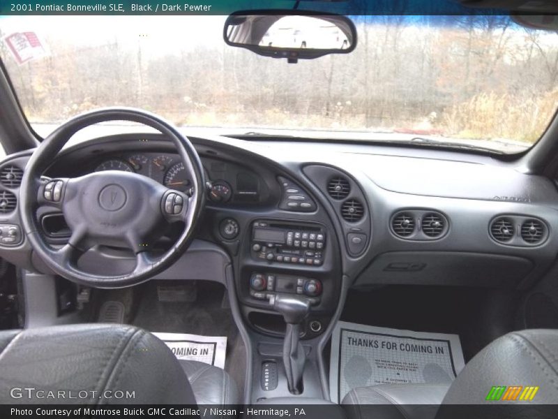Black / Dark Pewter 2001 Pontiac Bonneville SLE