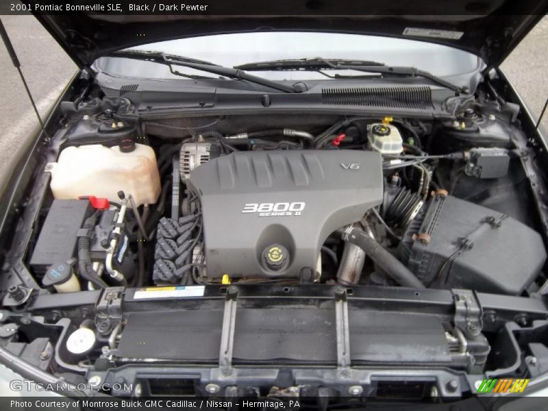 Black / Dark Pewter 2001 Pontiac Bonneville SLE