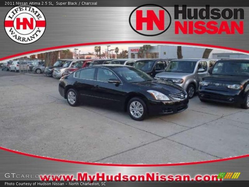 Super Black / Charcoal 2011 Nissan Altima 2.5 SL