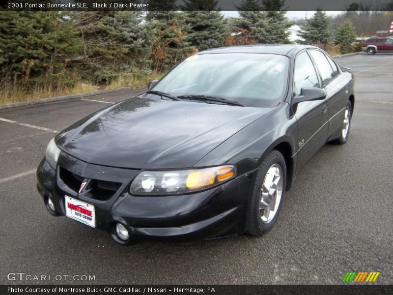 Black / Dark Pewter 2001 Pontiac Bonneville SLE