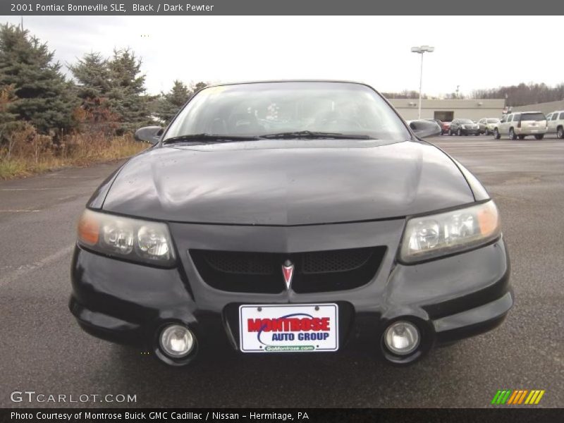 Black / Dark Pewter 2001 Pontiac Bonneville SLE