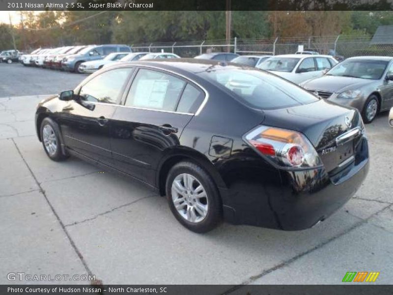 Super Black / Charcoal 2011 Nissan Altima 2.5 SL