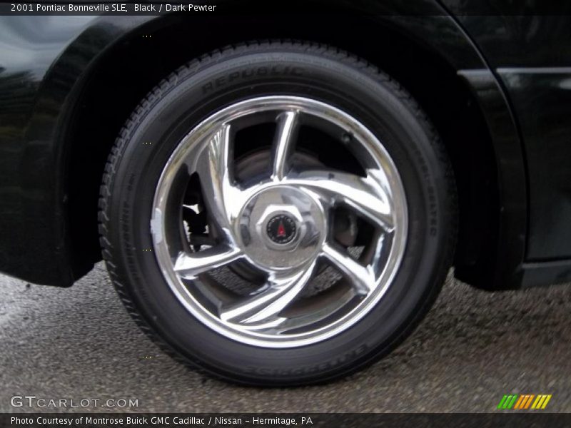 Black / Dark Pewter 2001 Pontiac Bonneville SLE