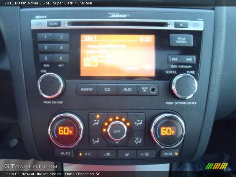 Super Black / Charcoal 2011 Nissan Altima 2.5 SL