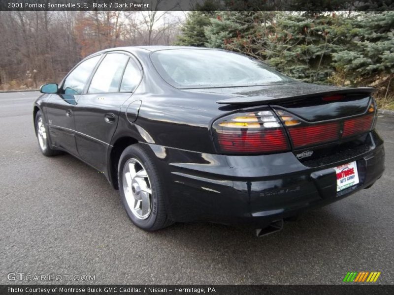 Black / Dark Pewter 2001 Pontiac Bonneville SLE