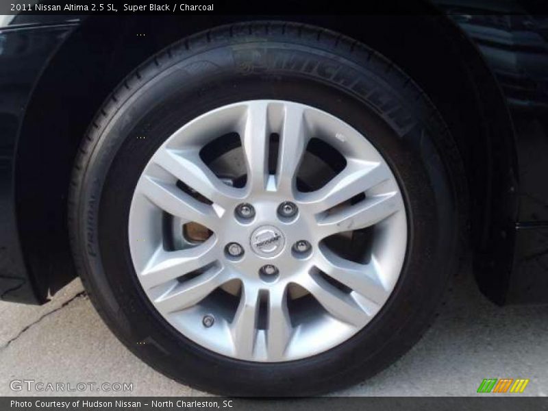 Super Black / Charcoal 2011 Nissan Altima 2.5 SL
