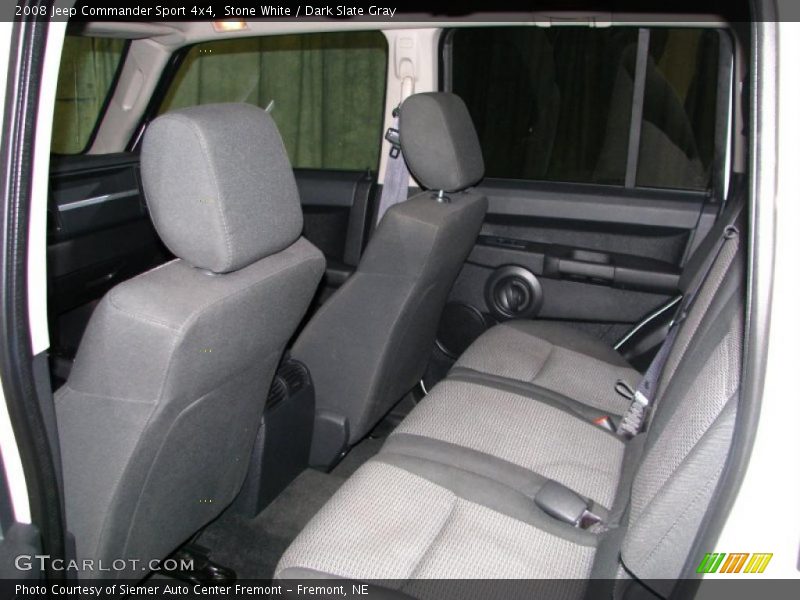 Stone White / Dark Slate Gray 2008 Jeep Commander Sport 4x4