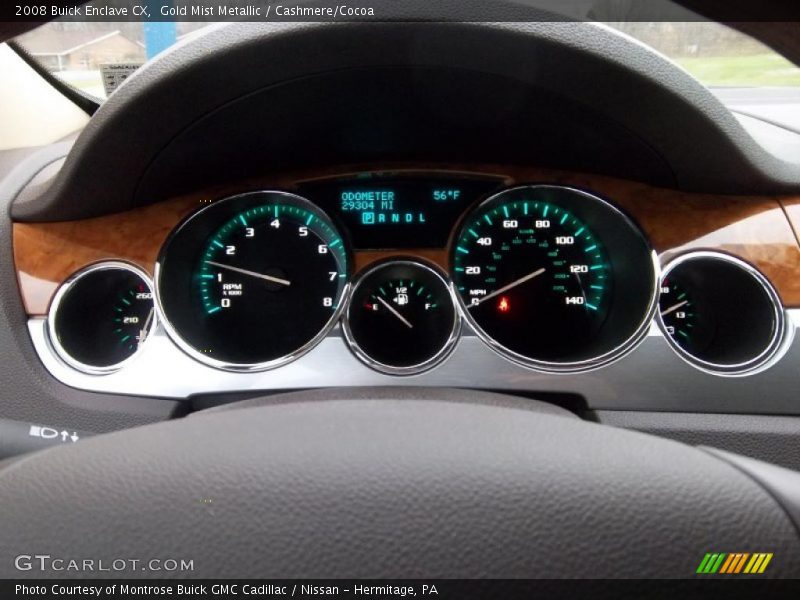  2008 Enclave CX CX Gauges