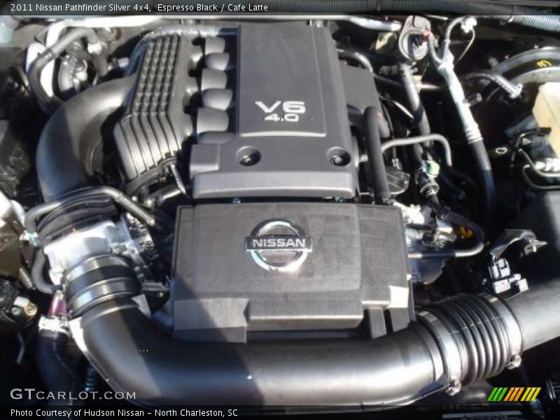  2011 Pathfinder Silver 4x4 Engine - 4.0 Liter DOHC 24-Valve CVTCS V6
