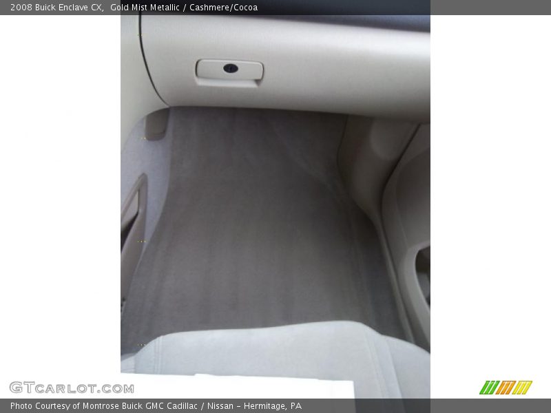 Gold Mist Metallic / Cashmere/Cocoa 2008 Buick Enclave CX