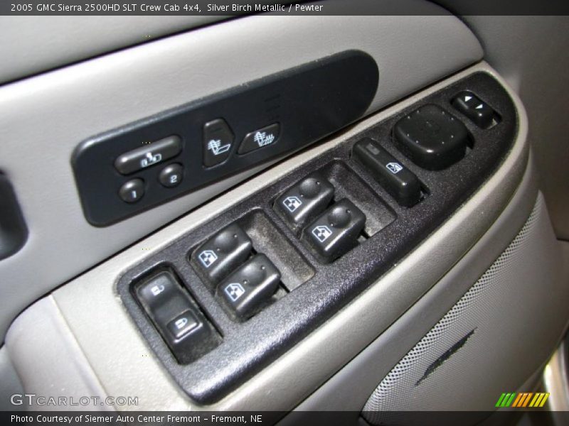 Silver Birch Metallic / Pewter 2005 GMC Sierra 2500HD SLT Crew Cab 4x4