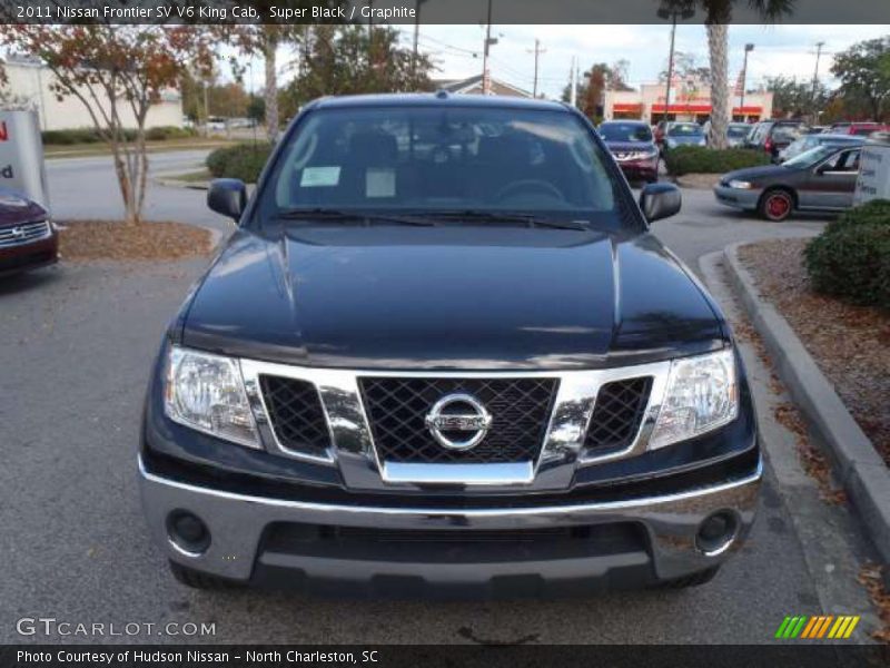 Super Black / Graphite 2011 Nissan Frontier SV V6 King Cab