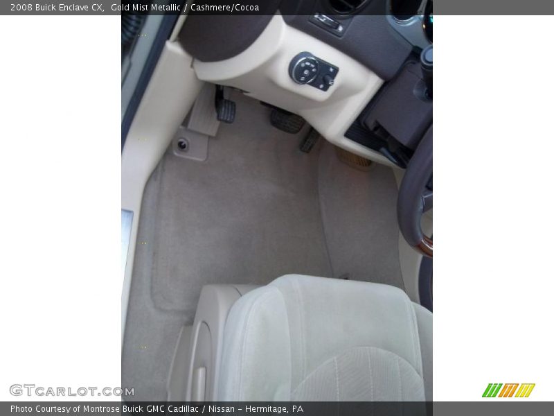 Gold Mist Metallic / Cashmere/Cocoa 2008 Buick Enclave CX