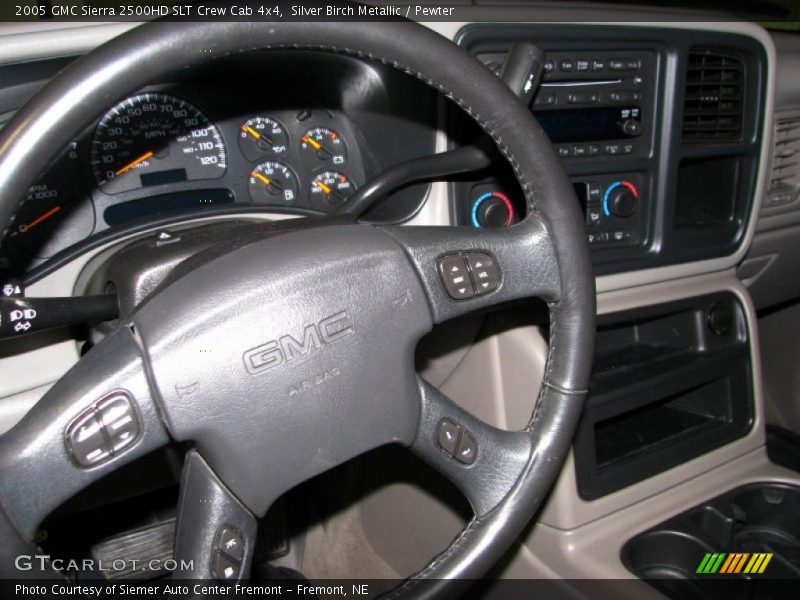 Silver Birch Metallic / Pewter 2005 GMC Sierra 2500HD SLT Crew Cab 4x4