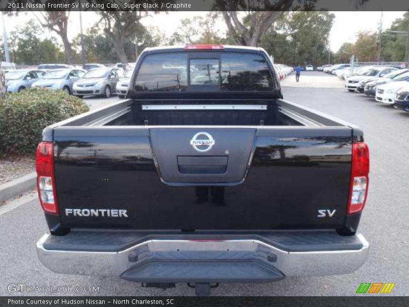 Super Black / Graphite 2011 Nissan Frontier SV V6 King Cab