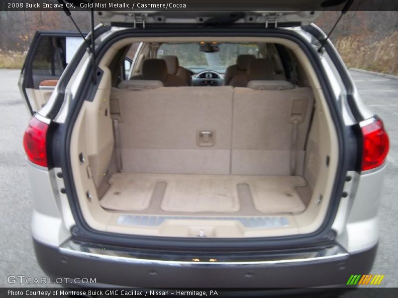  2008 Enclave CX Trunk