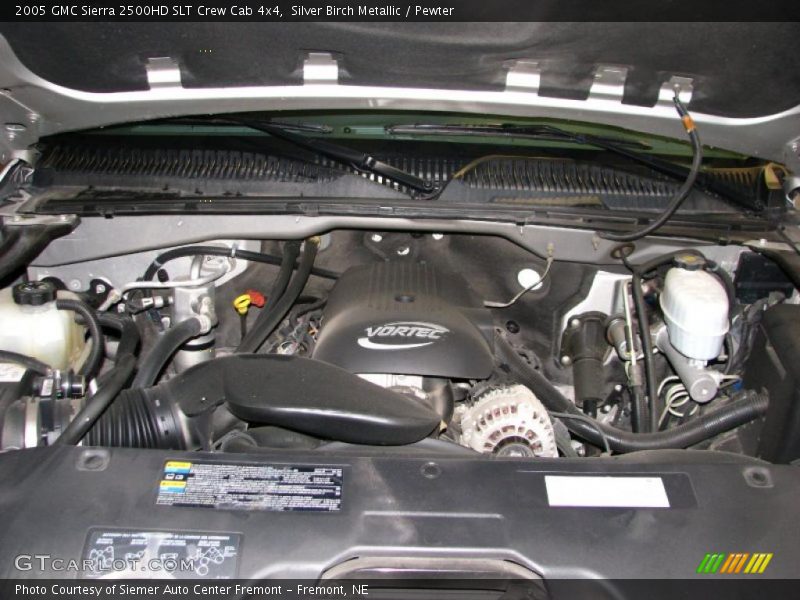 Silver Birch Metallic / Pewter 2005 GMC Sierra 2500HD SLT Crew Cab 4x4