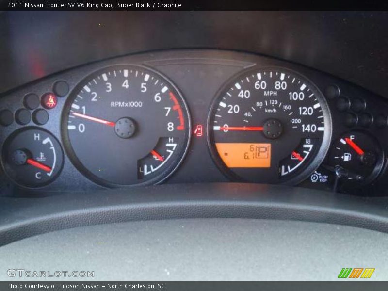 Super Black / Graphite 2011 Nissan Frontier SV V6 King Cab