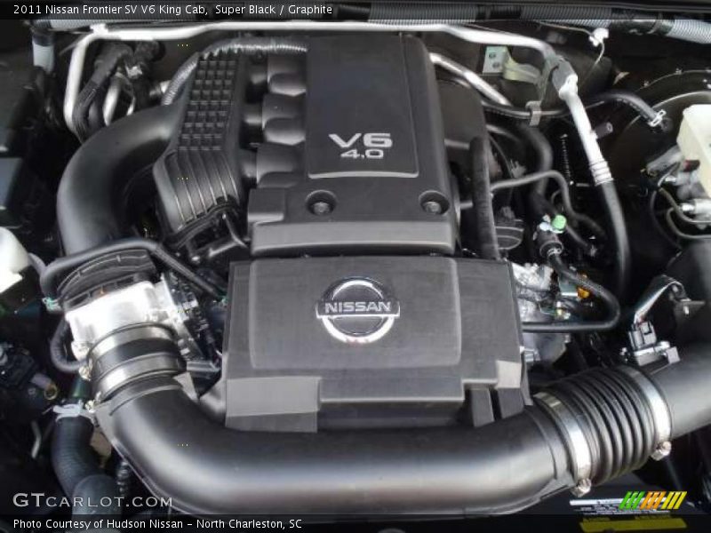  2011 Frontier SV V6 King Cab Engine - 4.0 Liter DOHC 24-Valve CVTCS V6