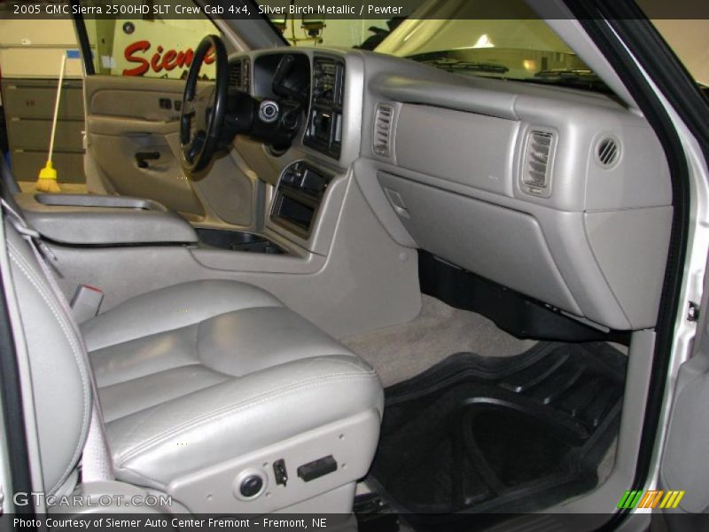 Silver Birch Metallic / Pewter 2005 GMC Sierra 2500HD SLT Crew Cab 4x4
