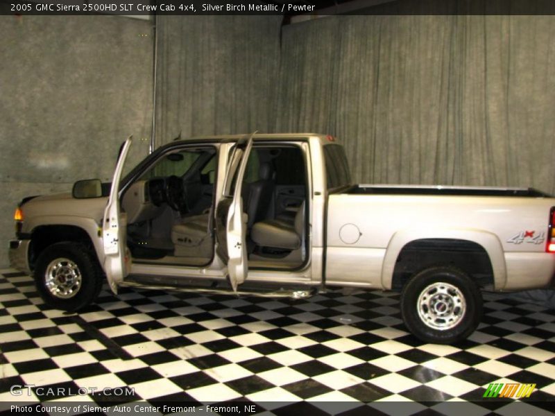 Silver Birch Metallic / Pewter 2005 GMC Sierra 2500HD SLT Crew Cab 4x4