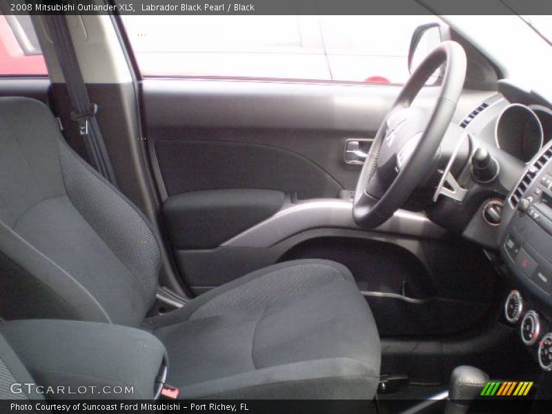 Labrador Black Pearl / Black 2008 Mitsubishi Outlander XLS