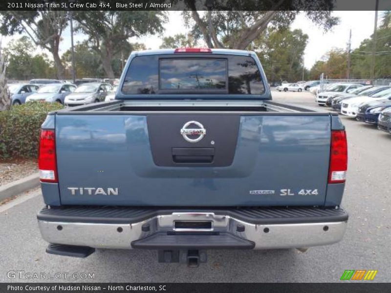 Blue Steel / Almond 2011 Nissan Titan SL Crew Cab 4x4