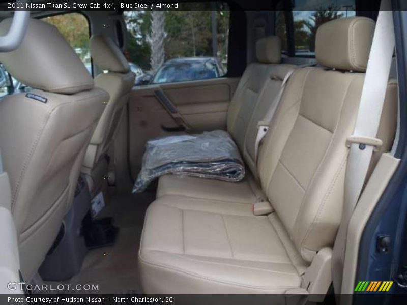 Blue Steel / Almond 2011 Nissan Titan SL Crew Cab 4x4