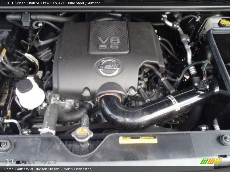 Blue Steel / Almond 2011 Nissan Titan SL Crew Cab 4x4