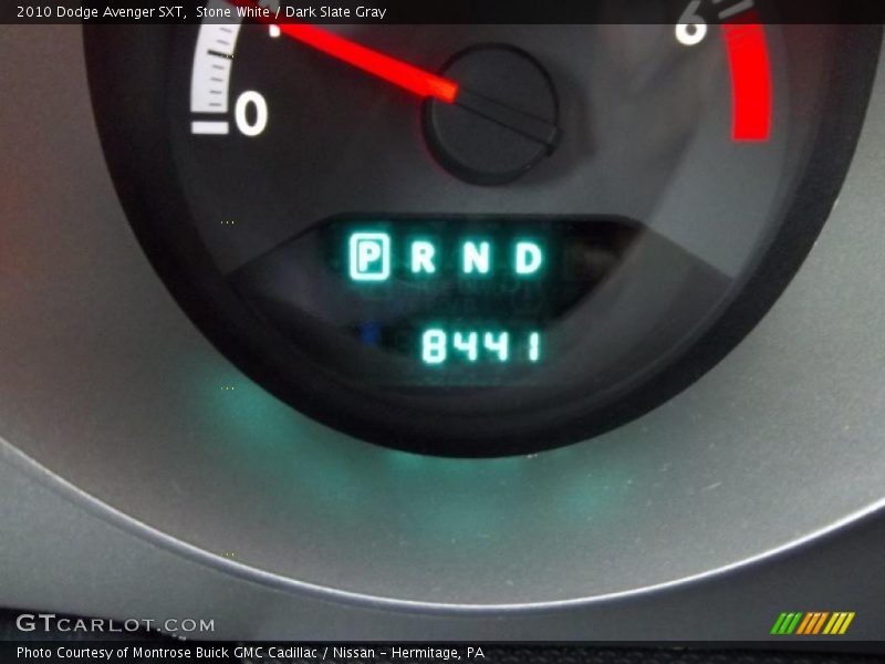 Stone White / Dark Slate Gray 2010 Dodge Avenger SXT