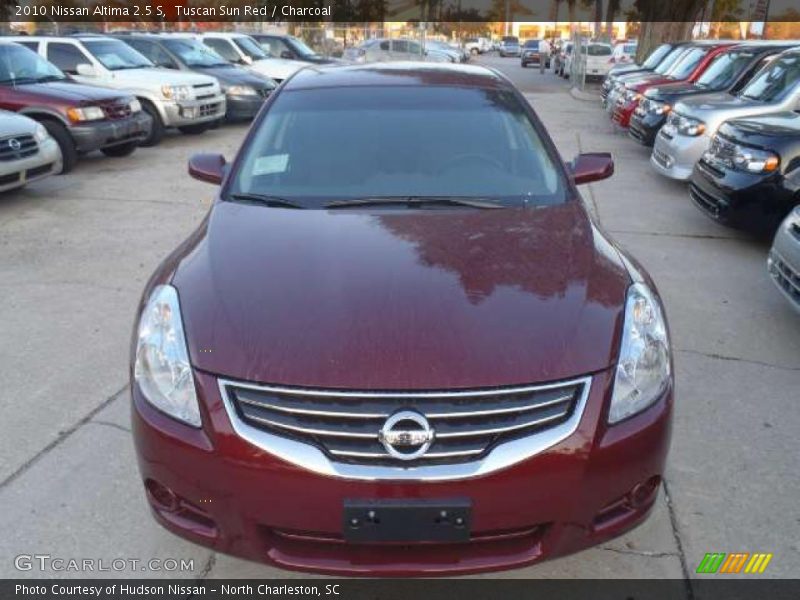 Tuscan Sun Red / Charcoal 2010 Nissan Altima 2.5 S