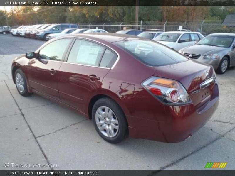 Tuscan Sun Red / Charcoal 2010 Nissan Altima 2.5 S