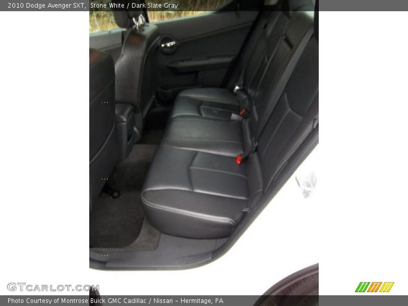 Stone White / Dark Slate Gray 2010 Dodge Avenger SXT