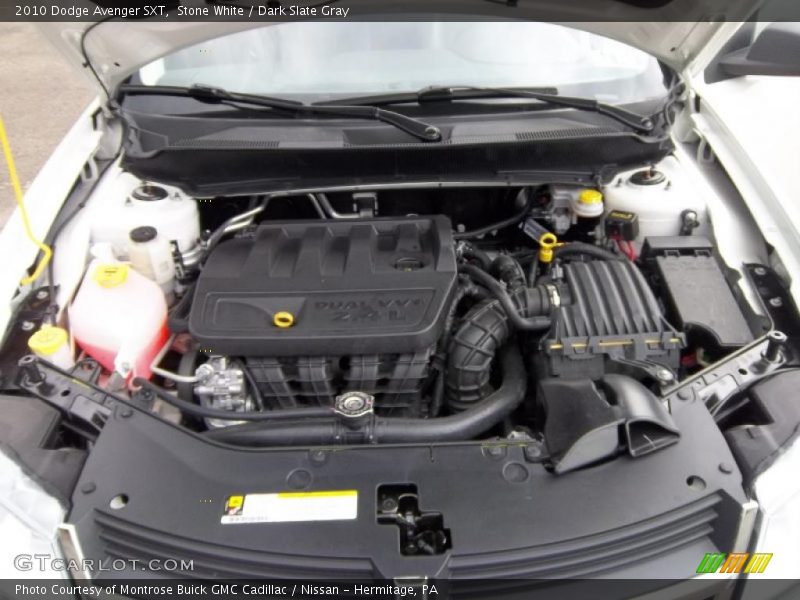 Stone White / Dark Slate Gray 2010 Dodge Avenger SXT