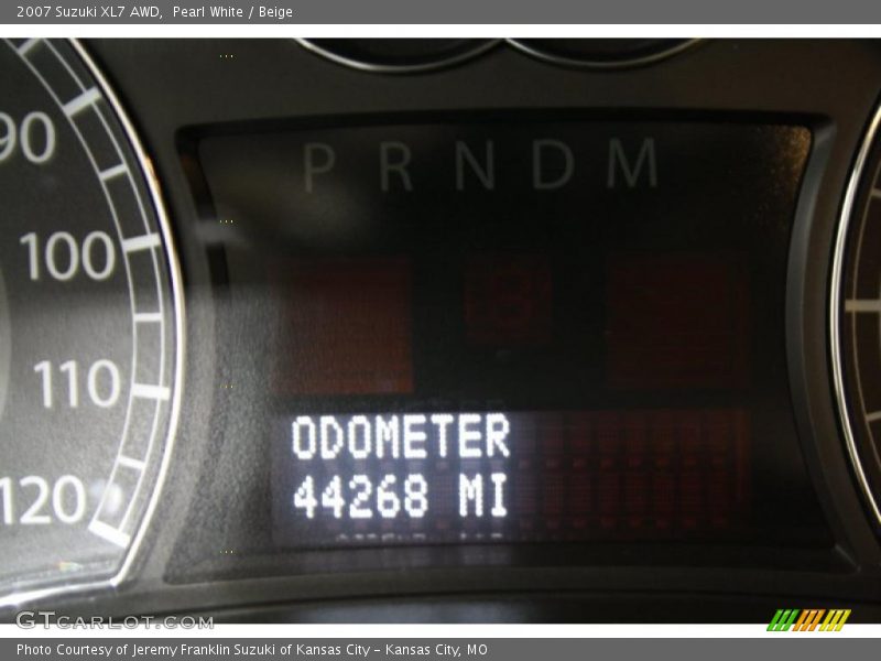 Pearl White / Beige 2007 Suzuki XL7 AWD