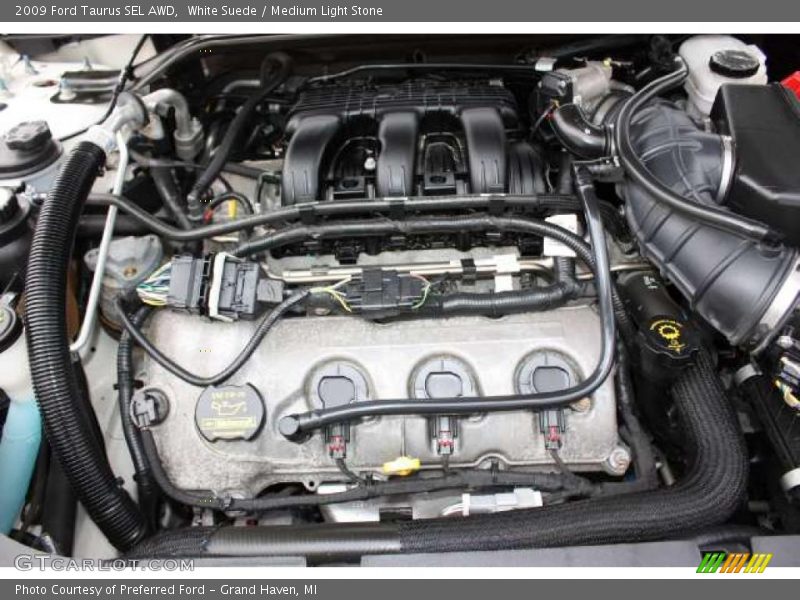  2009 Taurus SEL AWD Engine - 3.5L DOHC 24V VCT Duratec V6