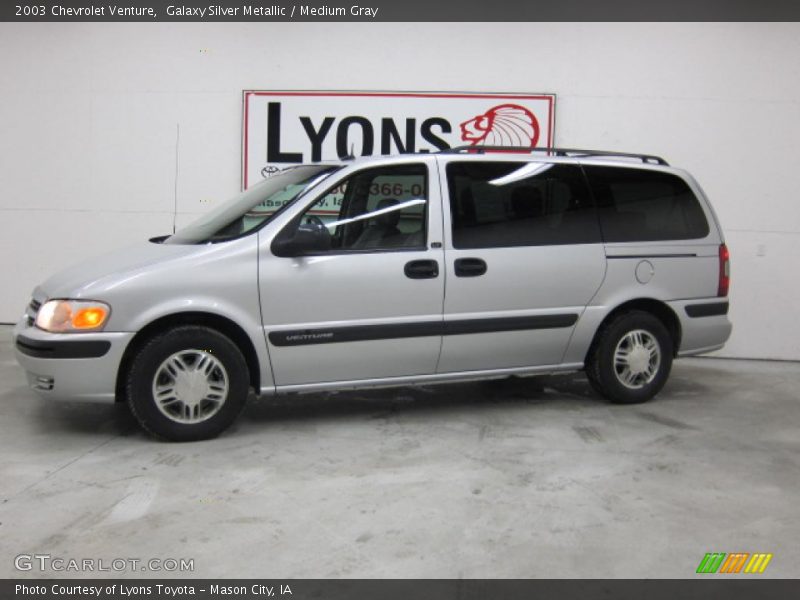 Galaxy Silver Metallic / Medium Gray 2003 Chevrolet Venture