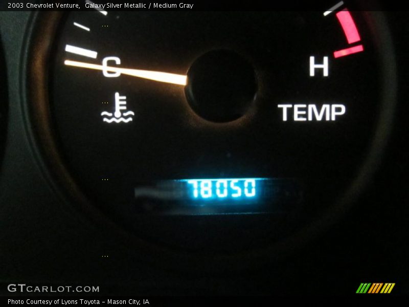 Galaxy Silver Metallic / Medium Gray 2003 Chevrolet Venture