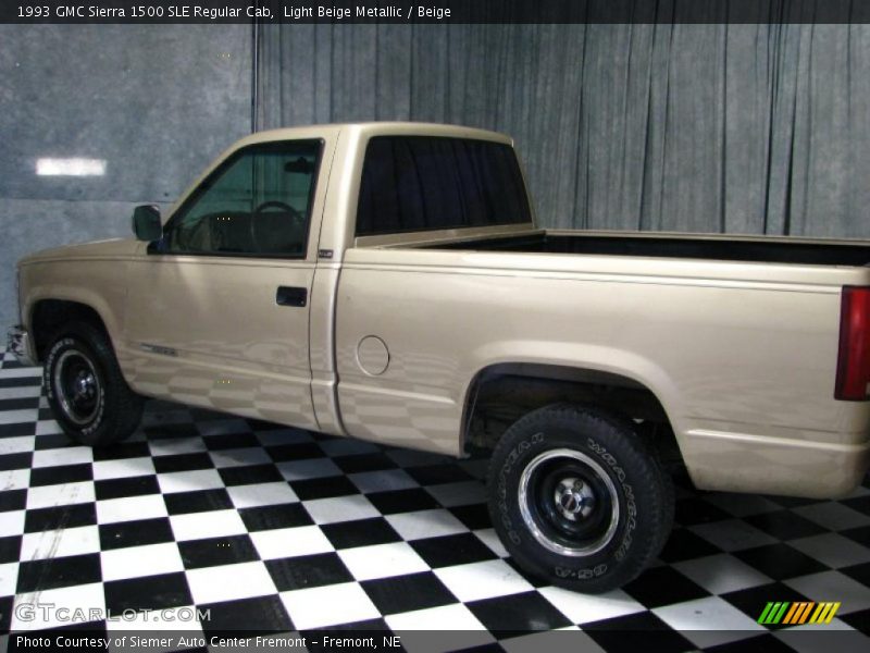 Light Beige Metallic / Beige 1993 GMC Sierra 1500 SLE Regular Cab