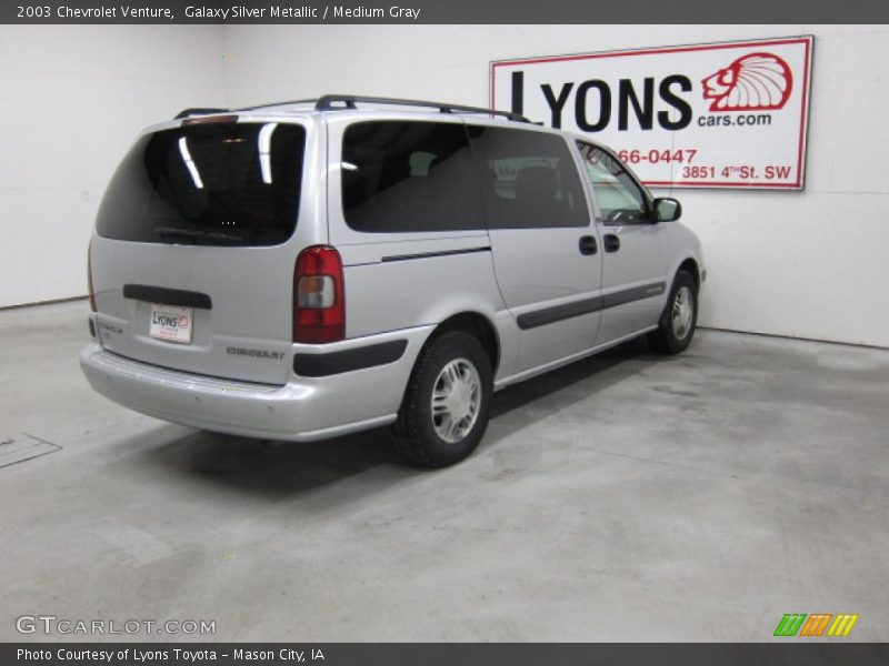 Galaxy Silver Metallic / Medium Gray 2003 Chevrolet Venture